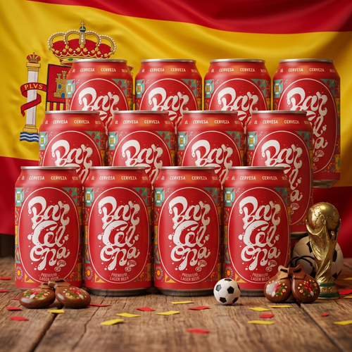 Pack 12 Cervezas Barcelona Lager 330cc