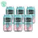 SixPack Cerveza Cerdos Voladores Pale Ale Gluten Free 330cc