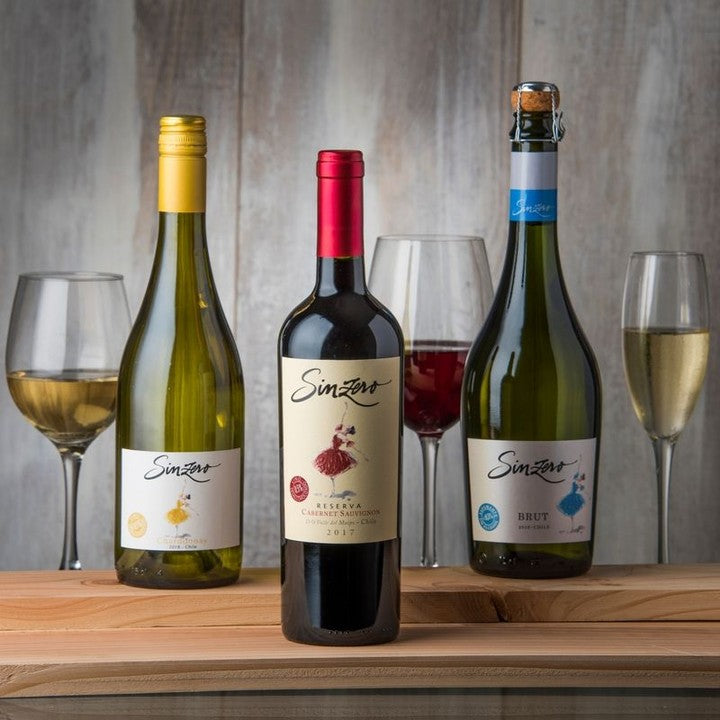 Pack Degustación Vinos - Espumante Sinzero Sin Alcohol