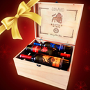 Mix Deluxe Bestias Wines Cepas Tintas - Caja de Madera