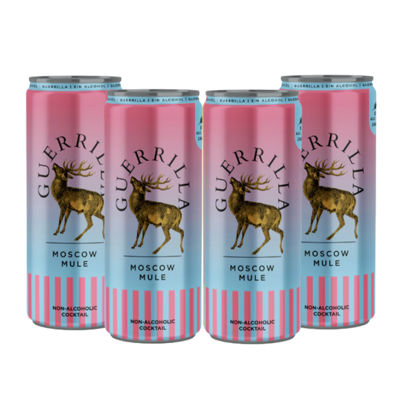 Moscow Mule - Coctel Sin Alcohol x4