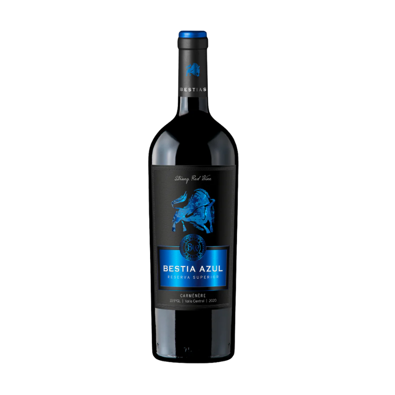 Vino Bestia Azul Reserva Carmenere 750cc