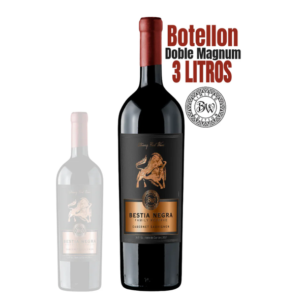 Vino Bestia Negra Cabernet Sauvignon Botellón 3 Litros
