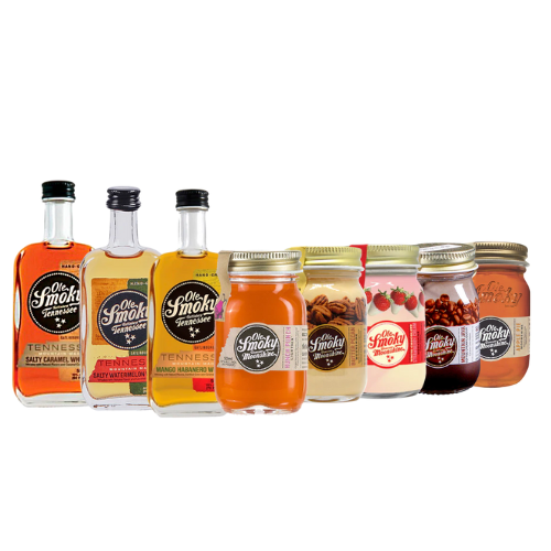 Familia Ole Smoky Moonshine Miniatura 50cc.