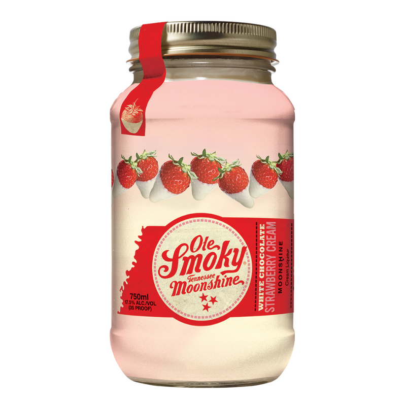 whisky sabor a crema de frutilla con chocolate blanco