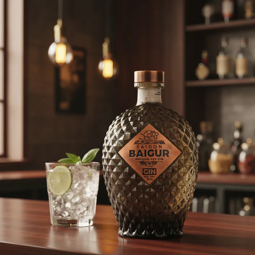 Gin Saigón Baigur Premium Dry 700cc.