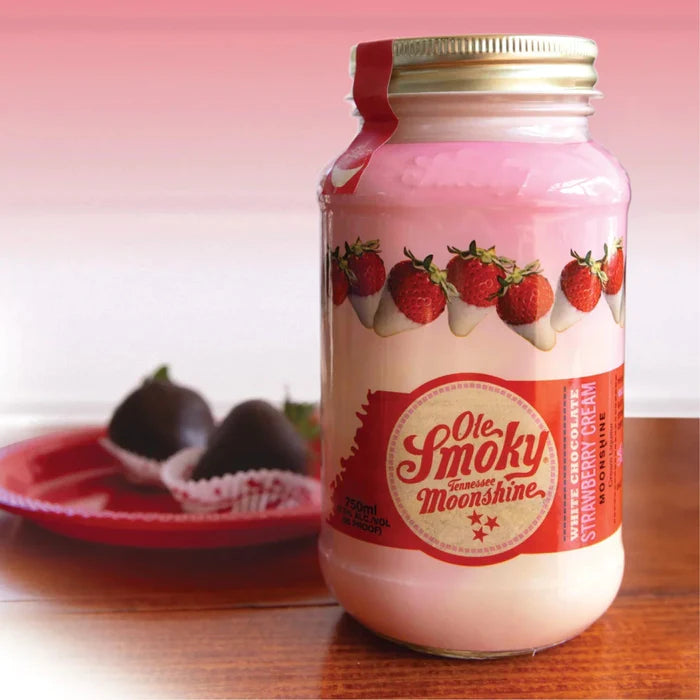 Whisky Ole Smoky White Chocolate Strawberry Cream