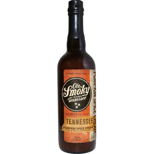 Whiskey Ole Smoky Pumpkin Spice Cream 750ml