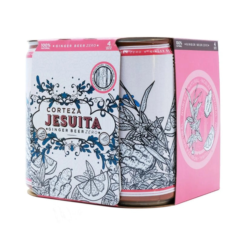 Agua Tónica Corteza Jesuita Ginger Beer Zero x4