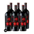 6x Vino Bestia Roja Gran Reserva Carmenere 750cc
