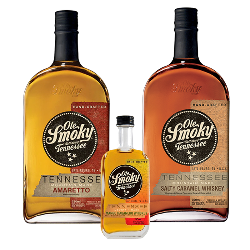 Pack 2 Whiskey Ole Smoky + Miniatura de regalo