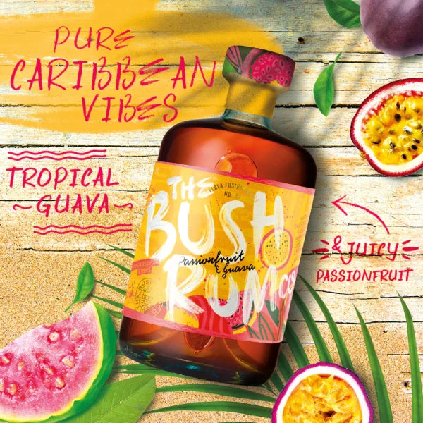 The Bush Rum Passionfruit & Guava 700cc.