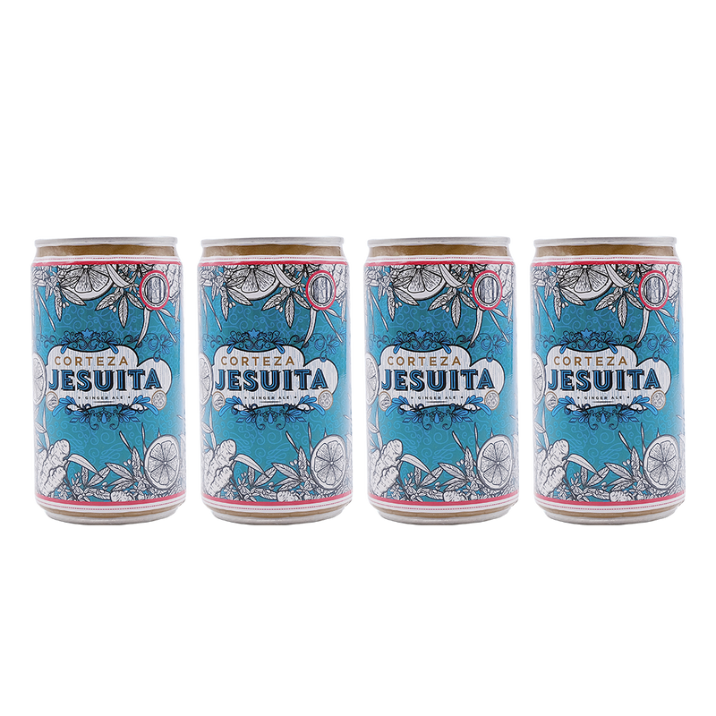 Corteza Jesuita Ginger Ale x 4 Latas