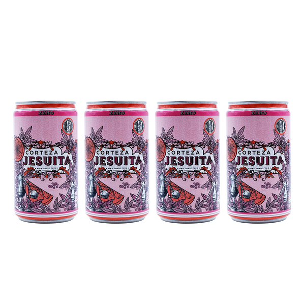 Corteza Jesuita Pink Tonic Zero 200cc. x4