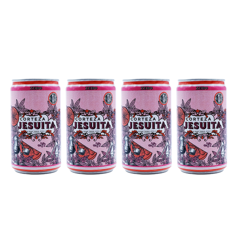 Corteza Jesuita Pink Tonic Zero 200cc. x4