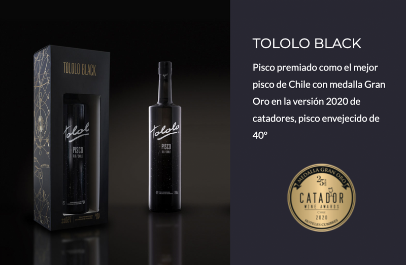 Pisco Tololo Black 750cc.