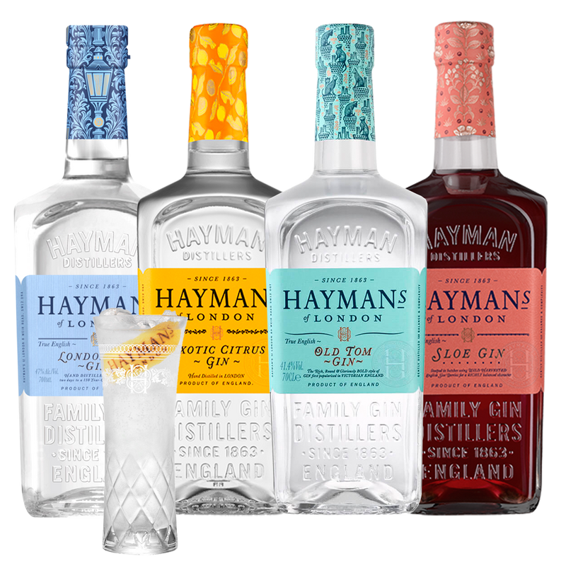 Especial Familia de Hayman's Gin + Vaso de Regalo