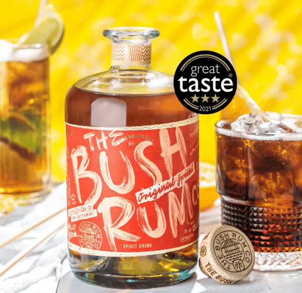 Bush Ruhm Logo The Bush Rum Original Spiced 700cc.