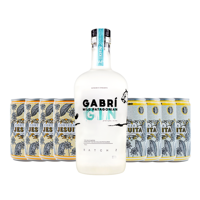 Gin Gabri + 8 Latas de Corteza Jesuita