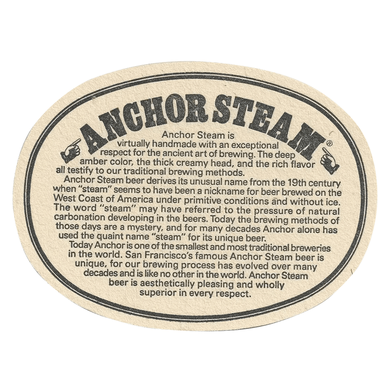 Posa Vaso Steam beer