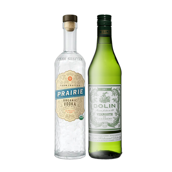 Vodka Prairie Organic + Vermouth Dolin Dry
