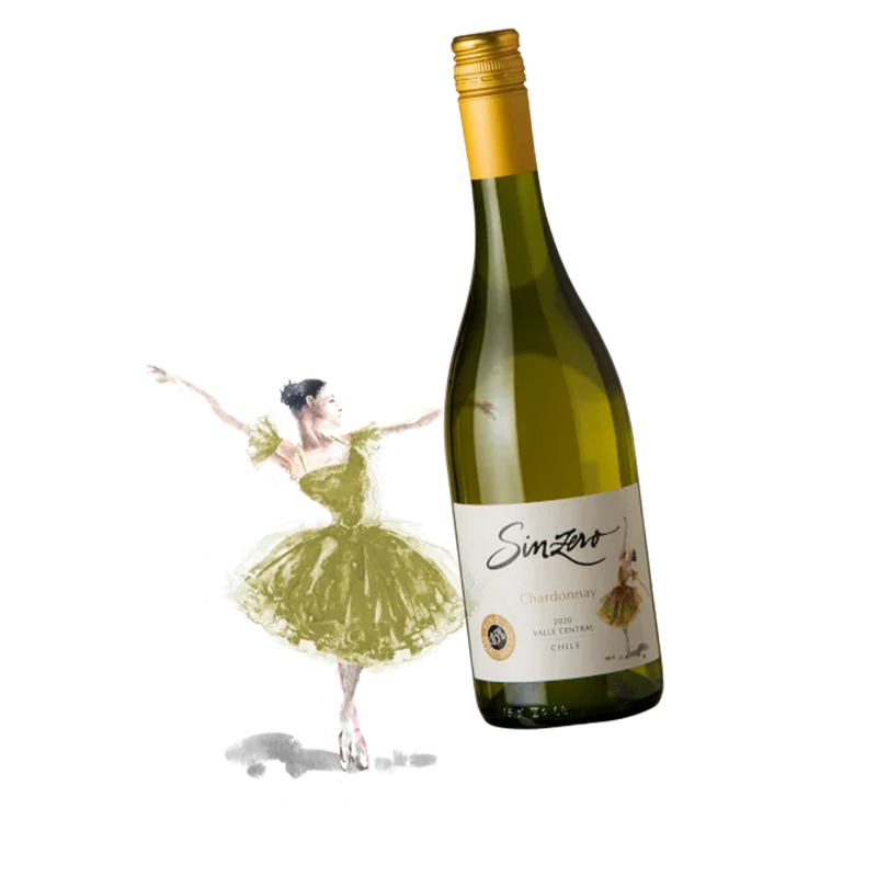 Sinzero Chardonnay Vino Sin Alcohol 750ml.