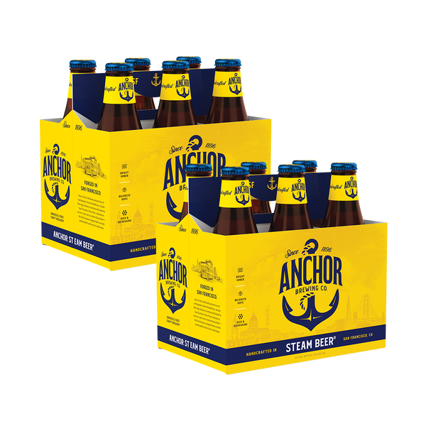 Cervezas Anchor Beer Steam 355cc. x12