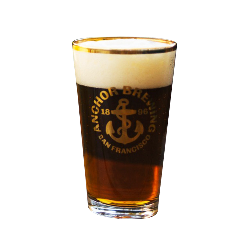 Vaso Borde Dorado Anchor Brewing