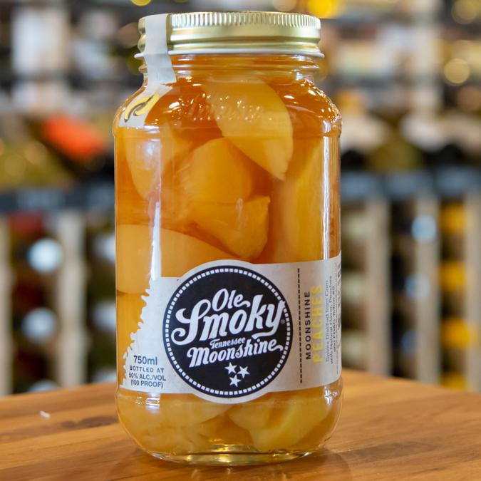 Ole Smoky Peaches Moonshine 750cc.