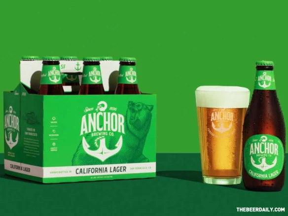 Cervezas Anchor California Lager 355cc.