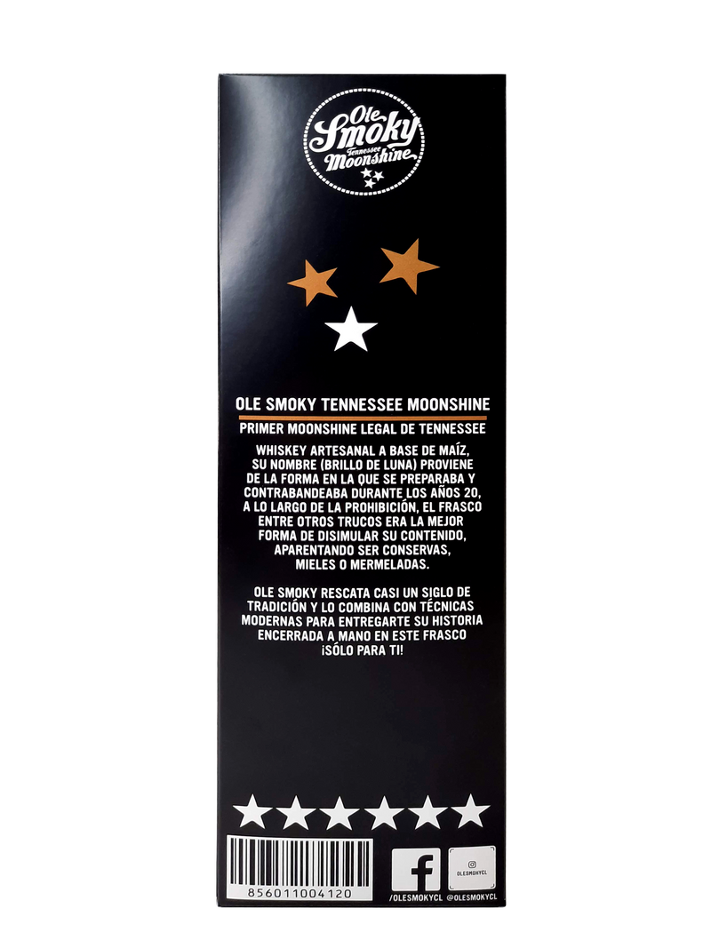 Caja Ole Smoky Honey 750 ml. + Dosificador