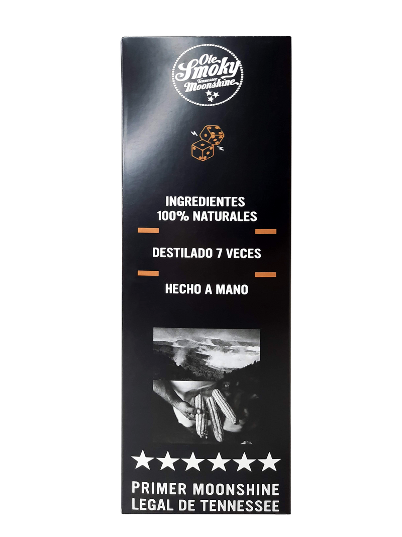Caja Ole Smoky Honey 750 ml. + Dosificador