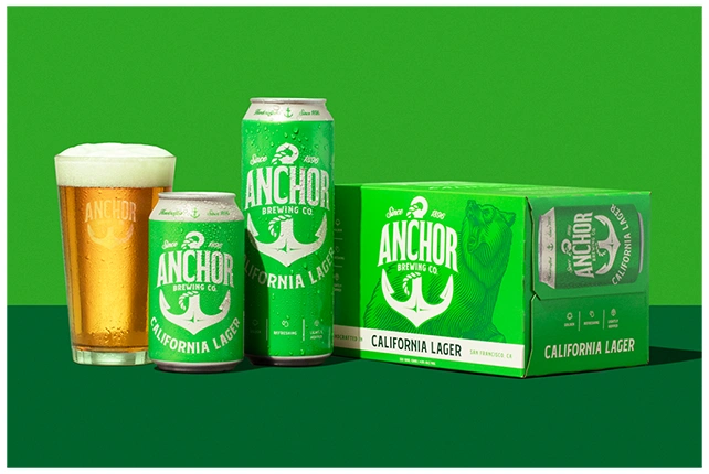 Cervezas Anchor California Lager 355cc.